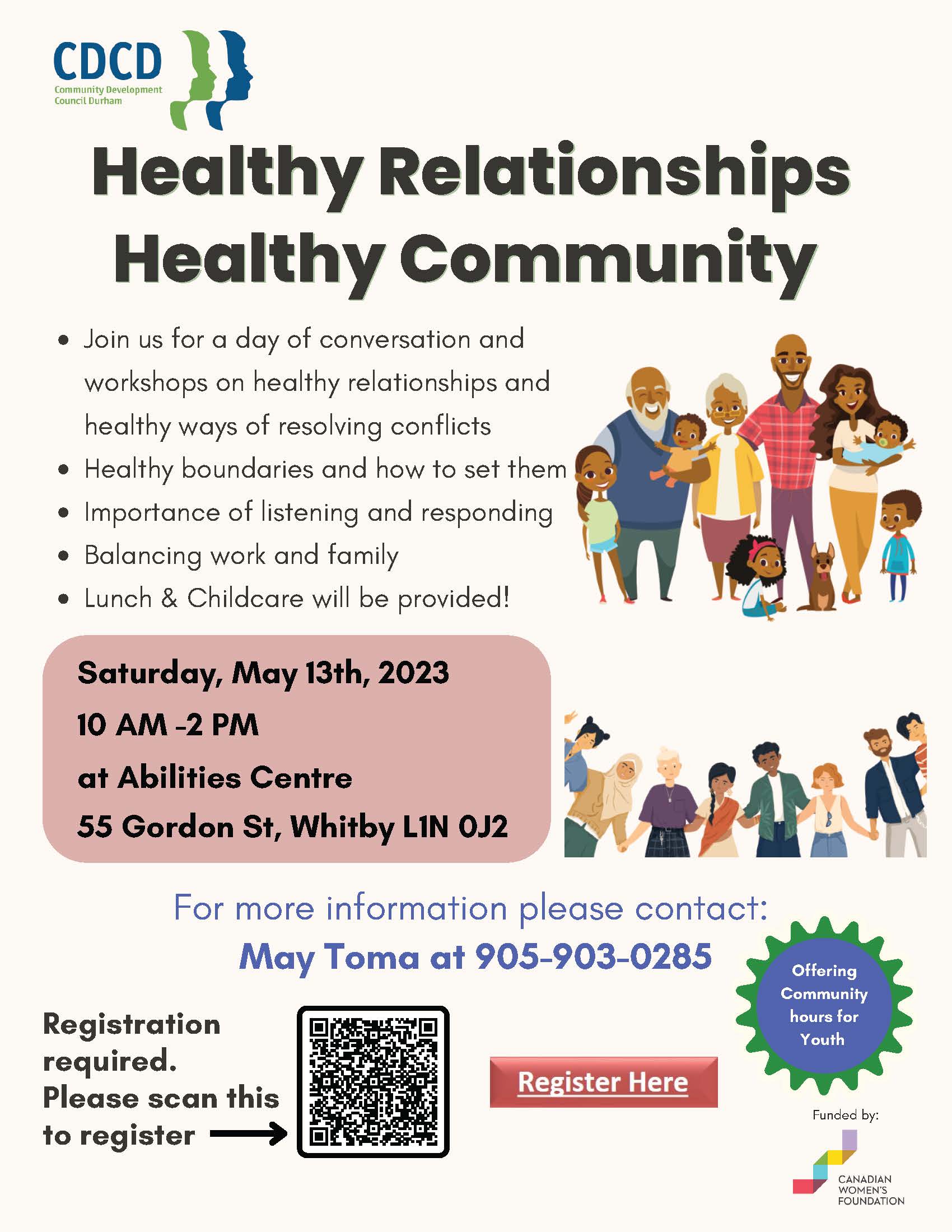 Healthy Relationships Healthy Community – CDCD